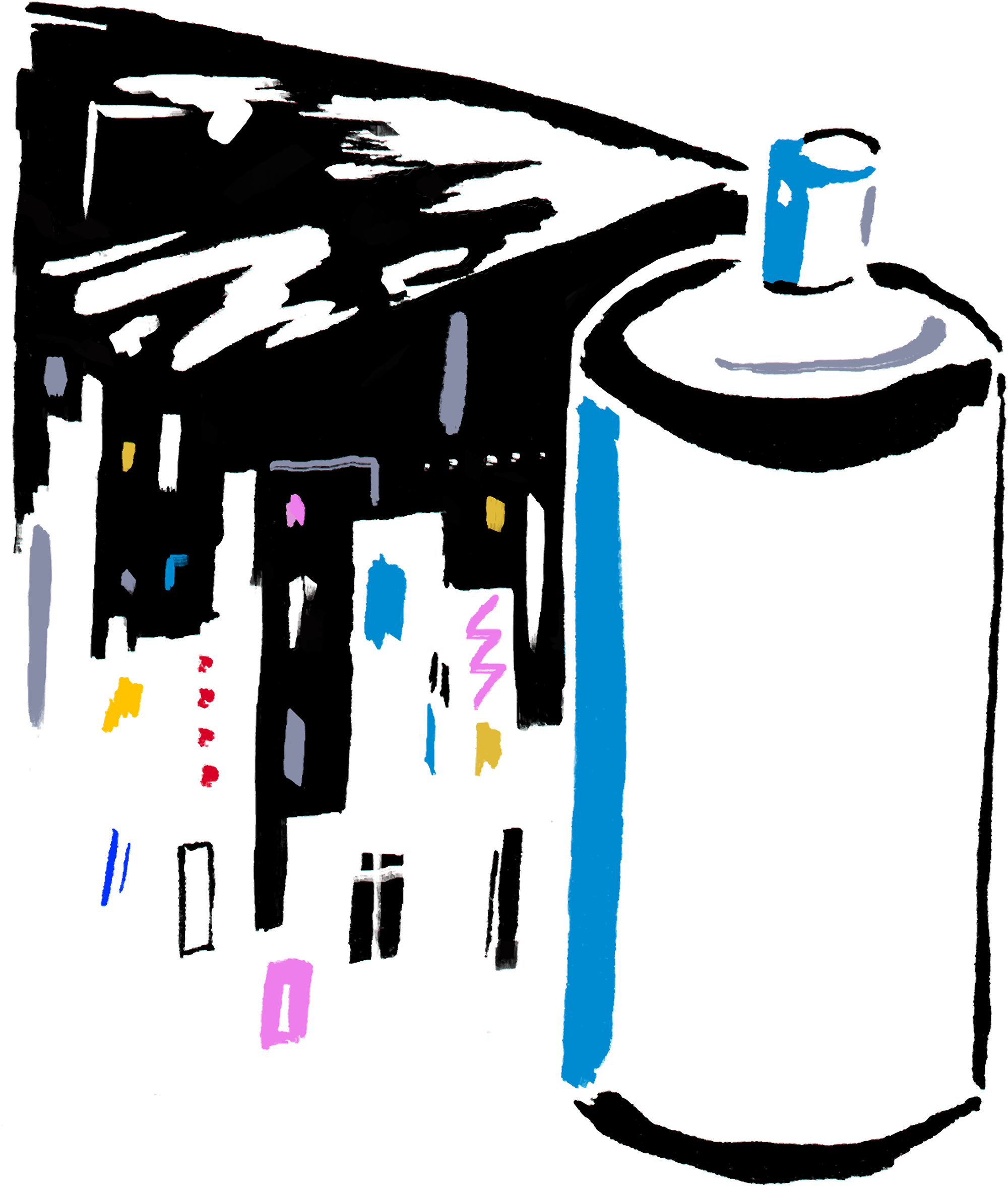 Hotel Indigo NYCOS Illustration